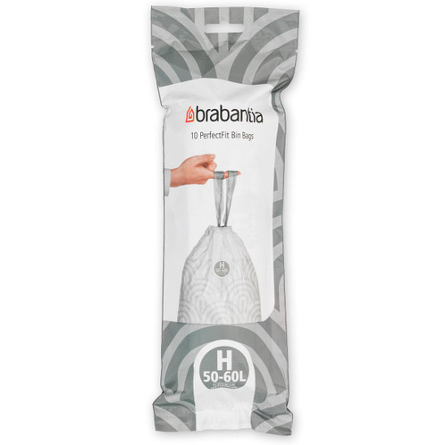 Code H 50-60L Brabantia Bin Liners PerfectFit Bin Bags