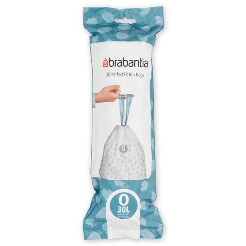 Code O 30L Brabantia Bin Liners PerfectFit Bin Bags