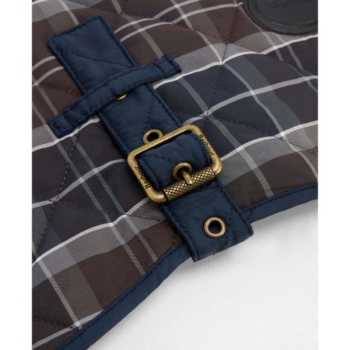 Midnight Oak Barbour Tartan Dog Coat Strap