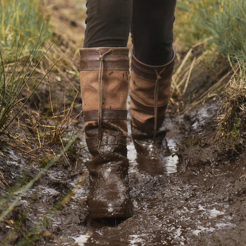 Dubarry Galway Boots Lifestyle In Mud