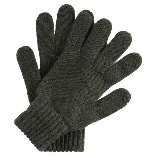 Barbour Mens Lambswool Gloves Olive
