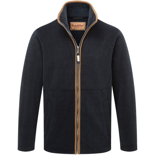 Navy Schoffel Mens Cottesmore Fleece Jacket