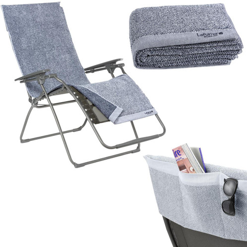 Lafuma Littoral Beach Towel For Recliners