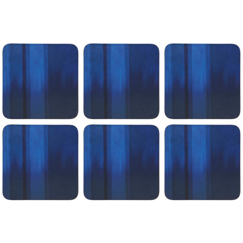 Denby Colours Blue Set Of 6 Coasters