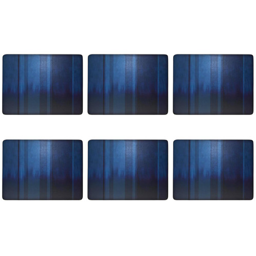Denby Colours Blue Set Of 6 Placemats