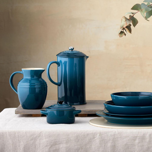 Le Creuset Stoneware Breakfast Jug Deep Teal