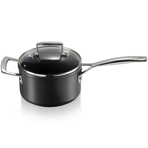 Le Creuset Toughened Non-Stick Saucepan With Glass Lid 16cm