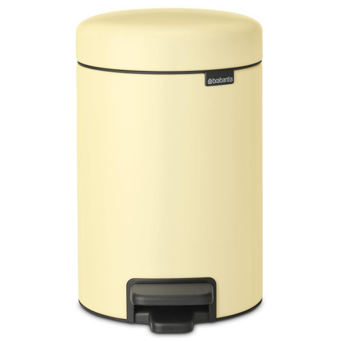 Mellow Yellow Brabantia newIcon Pedal Bin 3 Litre