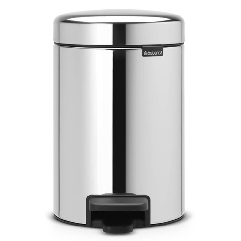 Brilliant Steel Brabantia newIcon Pedal Bin 3 Litre