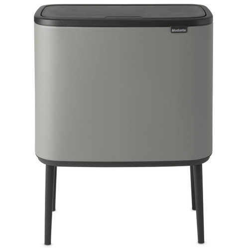 Mineral Concrete Grey Brabantia Bo Touch Bin 36 Litre