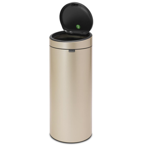 Metalic Gold Brabantia Touch Bin New 30 Litre
