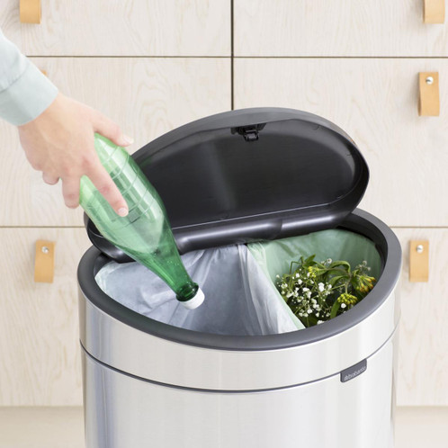 Brabantia Touch Bin Recycle 10+23 Litre Open