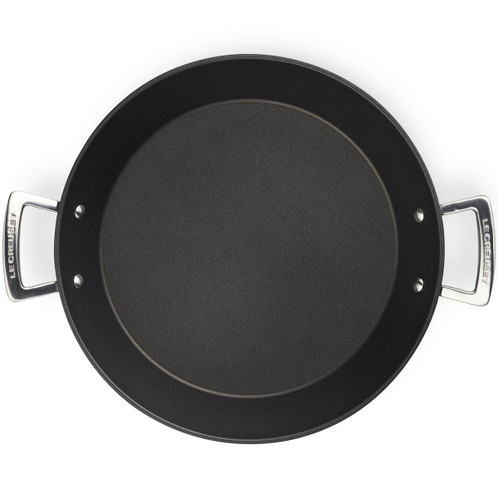 Le Creuset Toughened Non-Stick 32cm Paella Pan Top