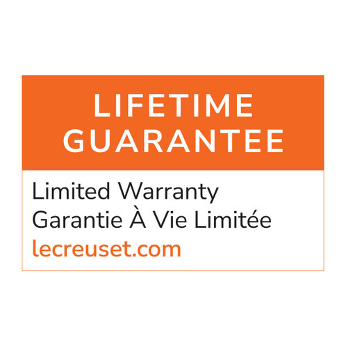 Lifetime guarantee.