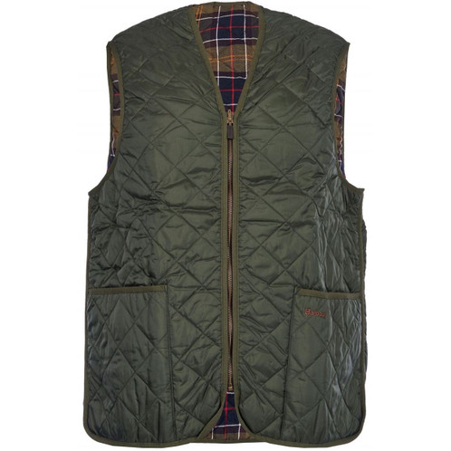 Barbour Mens Quilted Waistcoat Zip-In Liner