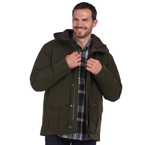 Barbour Brockstone Jacket Front