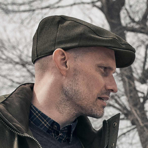 Shaded Olive Seeland Woodcock Advanced Cap Lifestyle Side View