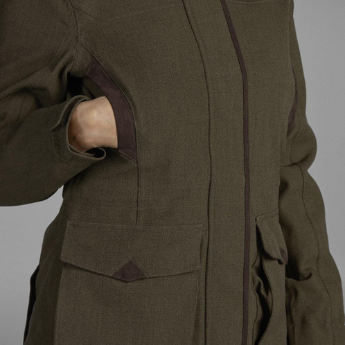 Seeland Womens Woodcock Advanced Jacket Hand Warmer Pocket Detail