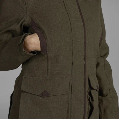 Seeland Womens Woodcock Advanced Jacket Hand Warmer Pocket Detail