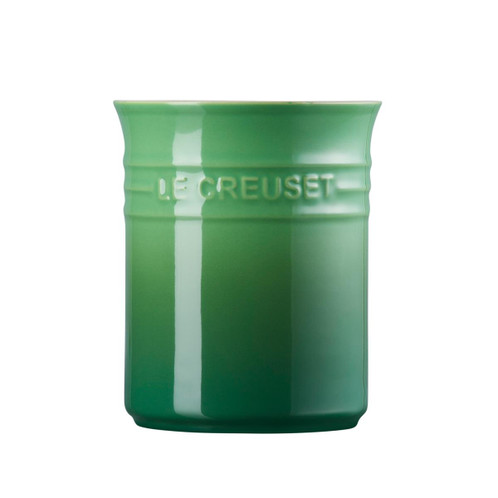 Le Creuset Stoneware Small Utensil Jar Bamboo Green