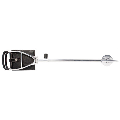 Black Bisley Leather Seat Stick / Economy / 13 1/2" x 5 1/4"