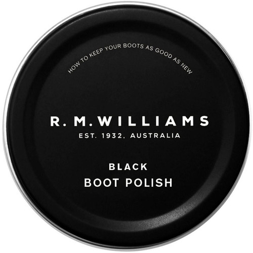 Black R.M. Williams Stockmans Boot Polish