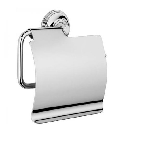 Chrome Plated Samuel Heath Style Moderne Wall Mounted Paper Holder N6637-C