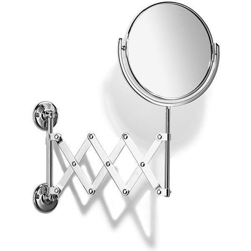 Chrome Plated Samuel Heath Curzon Extending Mirror Plain / Magnifying L110