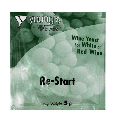 Youngs 5g Re-Start Wine Yeast Sachet