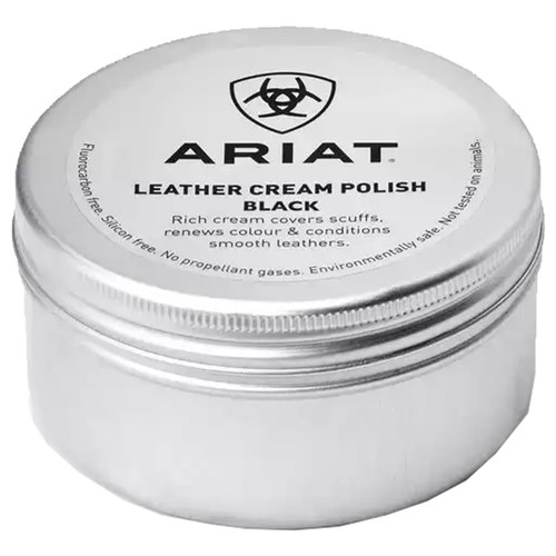 Black Ariat Leather Cream Polish