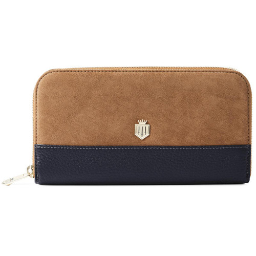 Tan/Navy Fairfax & Favor Womens Salisbury Purse