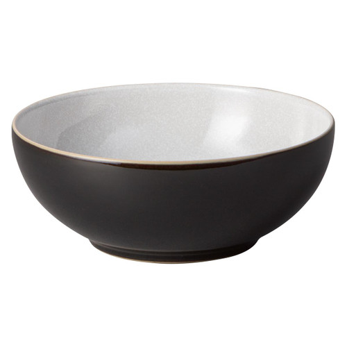 Denby Elements Black Coupe Cereal Bowl