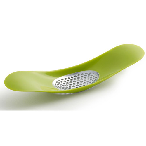 Green Joseph Joseph Rocker Plastic Garlic Crusher