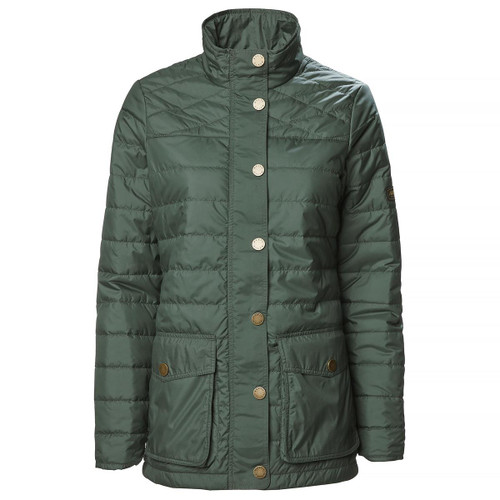 Scarab Green Musto Womens Edinburgh Primaloft Quilted Jacket