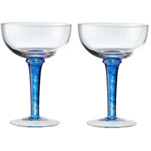 Denby Imperial Blue White Wine Glass