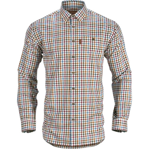Multi Check Harkila Mens Milford Shirt