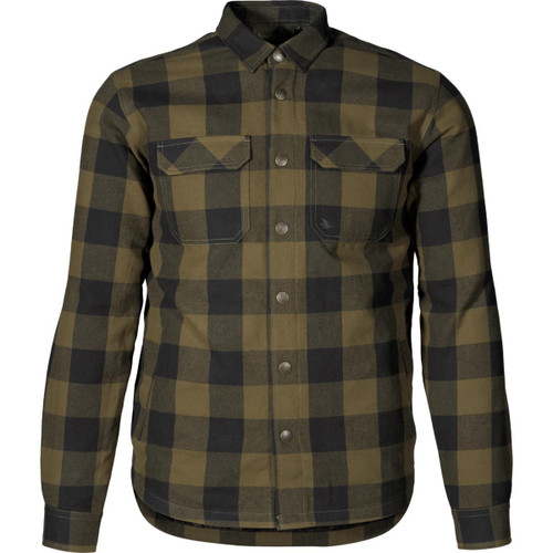 Green Check Seeland Mens Canada Shirt