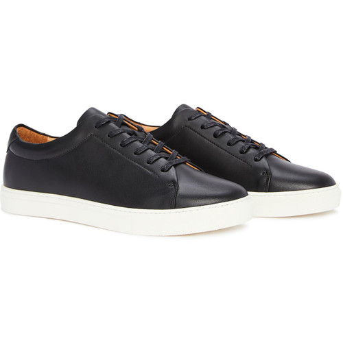 Black/White R.M. Williams Mens Surry Trainers