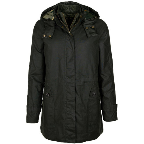 Sage/Ancient Barbour Womens Cannich Wax Jacket