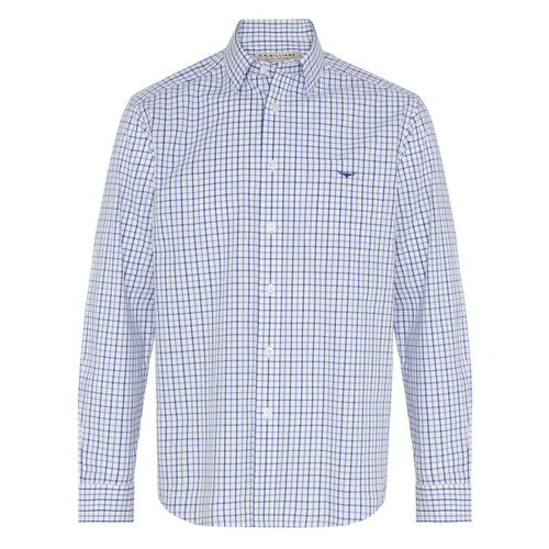 Pale Blue/White R.M. Williams Mens Collins Shirt