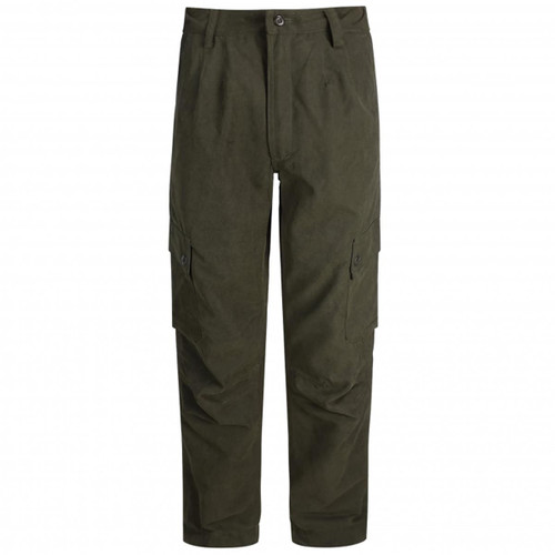Dark Green Hoggs Of Fife Struther Field Trousers