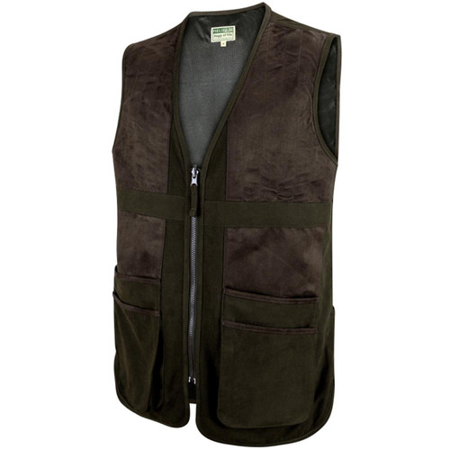 Dark Green Hoggs Of Fife Mens Struther Shooting Vest