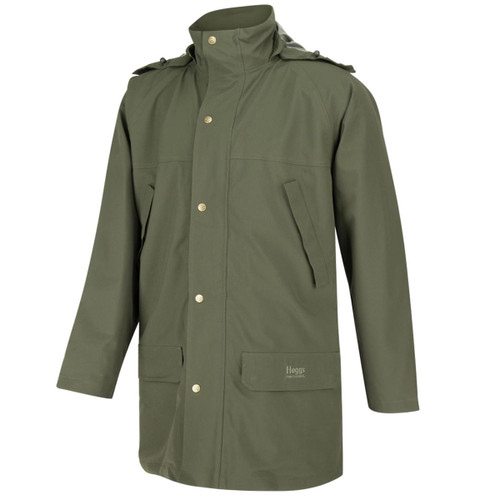 Green Hoggs Of Fife Mens Green King II Waterproof Jacket