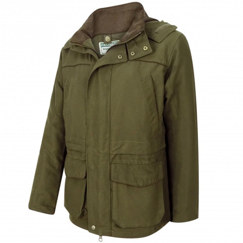 Olive Green Hoggs Of Fife Mens Kincraig Field Jacket Olive Green Hoggs Of Fife Mens Kincraig Field Jacket