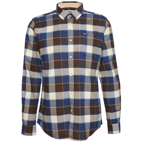 Ecru Barbour Mens Valley Tailored Shirt