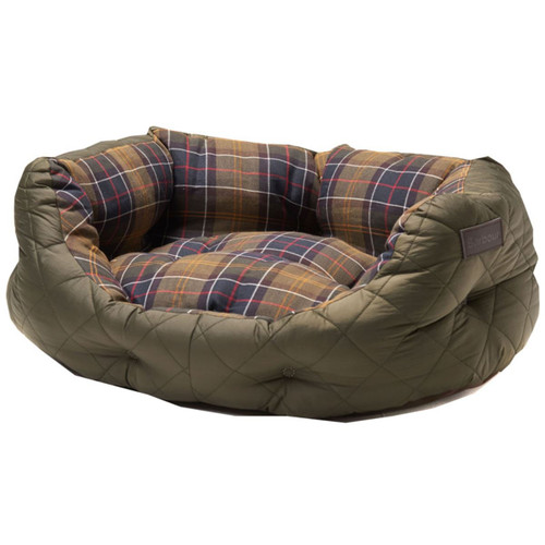 Barbour Quilted Dog Bed