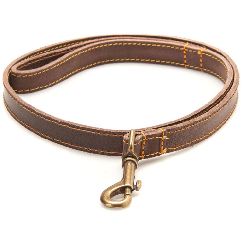 Brown Barbour Leather Dog Lead