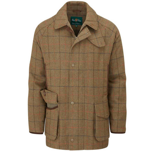Thyme Alan Paine Mens Combrook Waterproof Tweed Coat