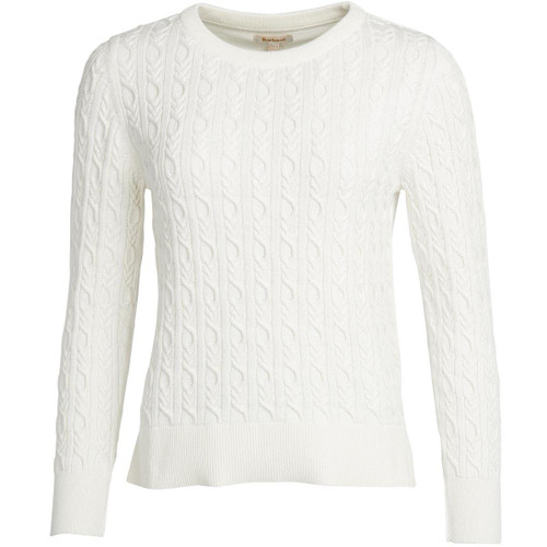 Off White Barbour Womens Hampton Knit