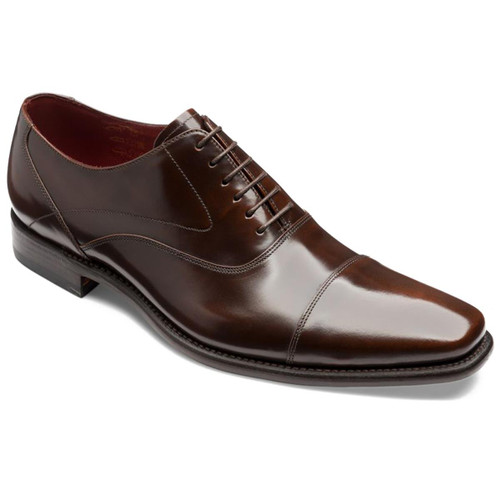 Dark Brown Loake Mens Sharp Shoes